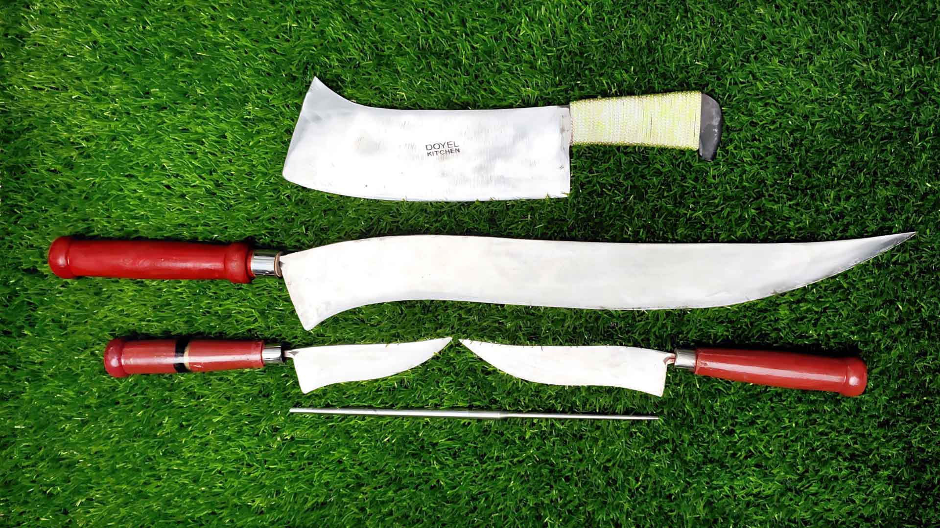 ছুরি-চাকু-চাপাতি সেট